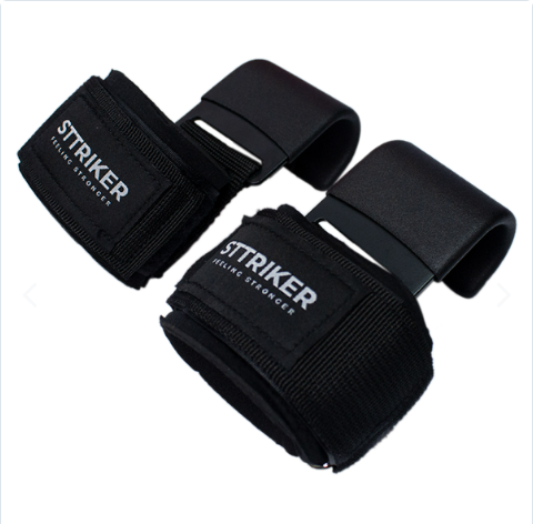 KIT POWERGRIP LIFTING HOOKS PARA GIMNASIO