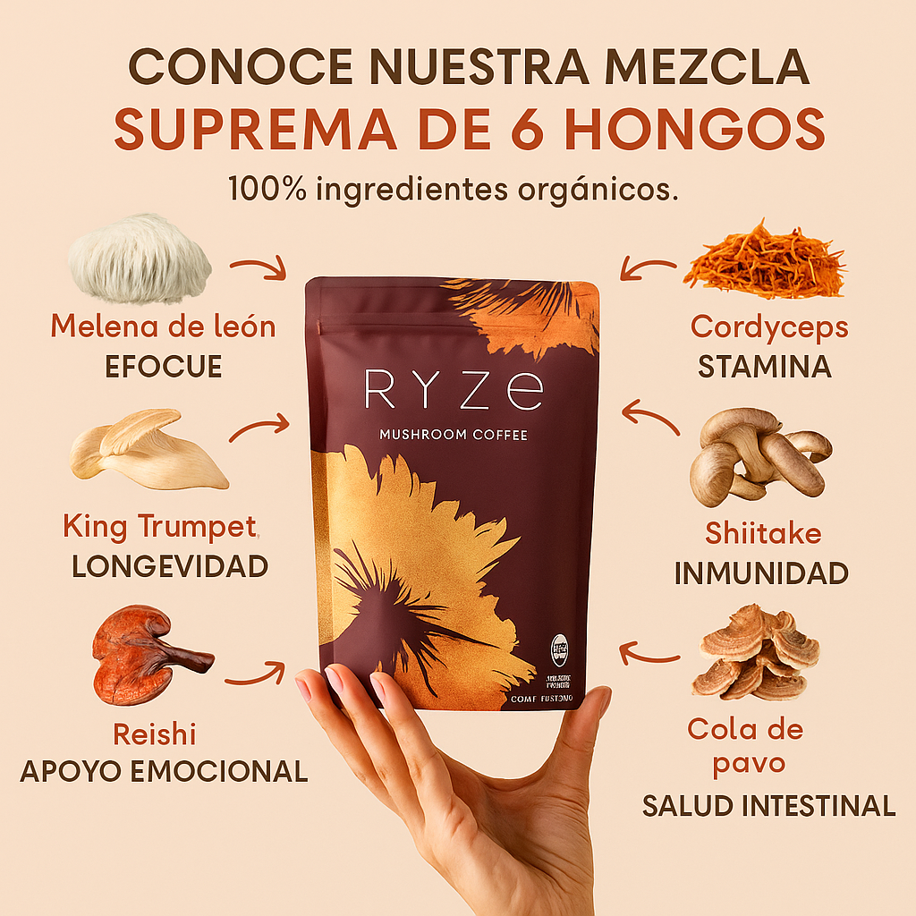 CAFE DE HONGOS RYZE