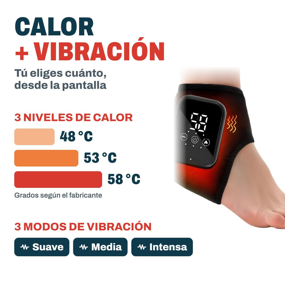 Calor y vibración: 3 niveles de calor y 3 modos de vibración