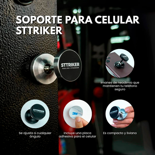 Soporte Celular Magnético Tripode Gym