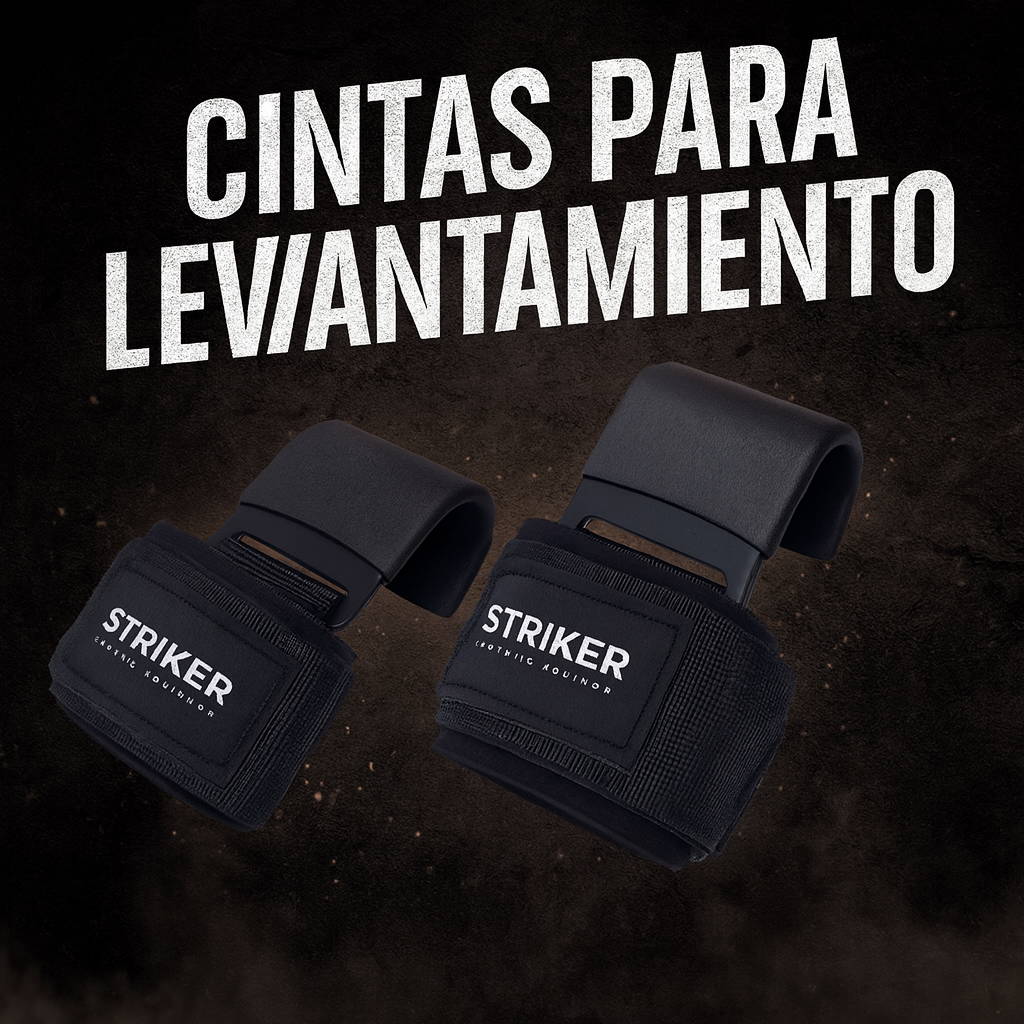 KIT POWERGRIP LIFTING HOOKS PARA GIMNASIO