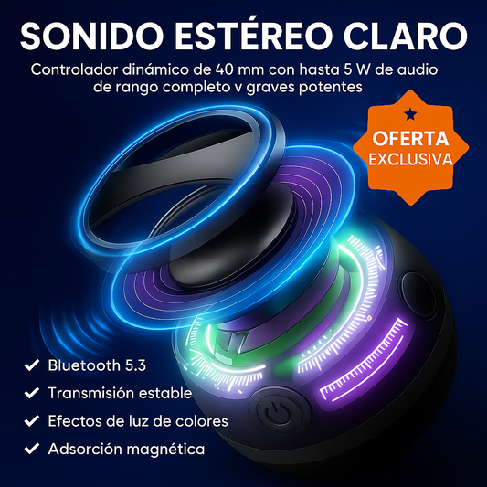 ALTAVOZ MAGNETICO PORTATIL INALAMBRICO