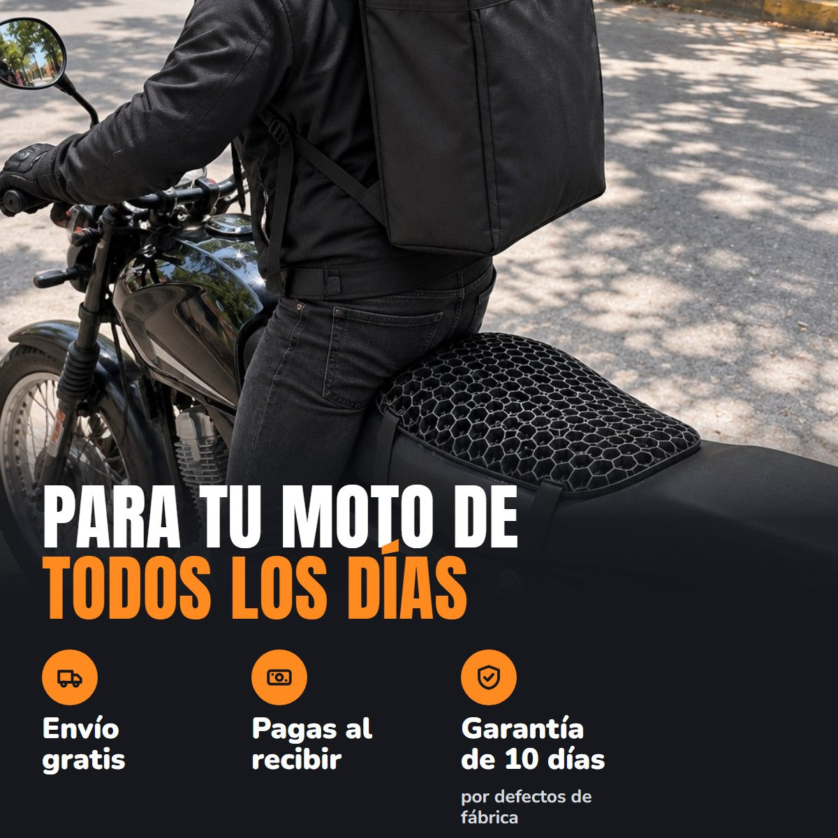Envío gratis, pagas al recibir y garantía de 10 días por defectos de fábrica