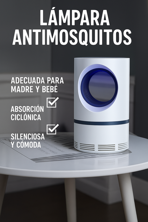 Lampara mata mosquitos SILENTZAP