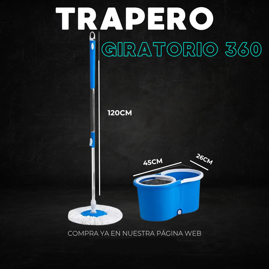 TRAPERO GIRATORIO ESCURRIDOR EASYTRAP
